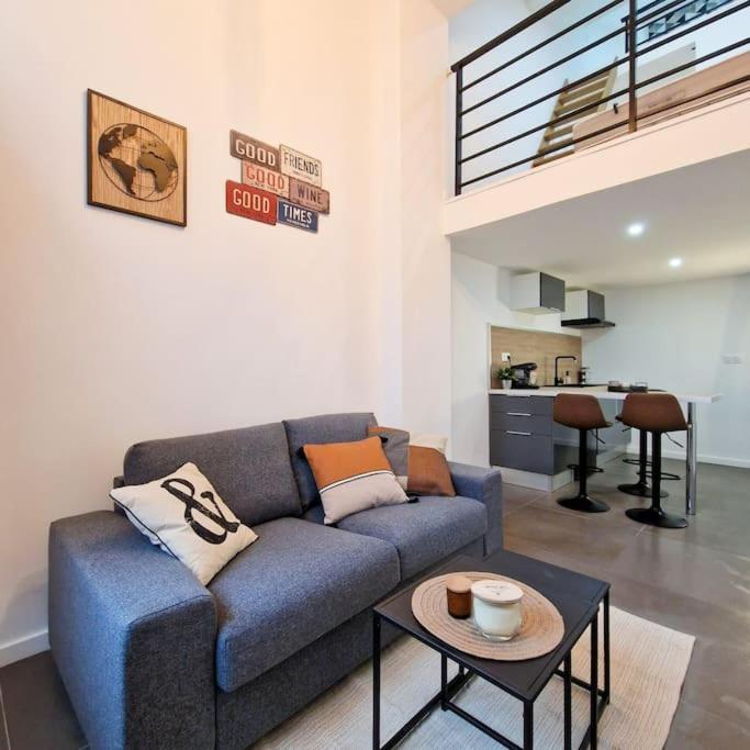 L'Atelier B Magnifique Loft Avec Terrasse Privee Apartment แซงต์-เอเตียน ภายนอก รูปภาพ
